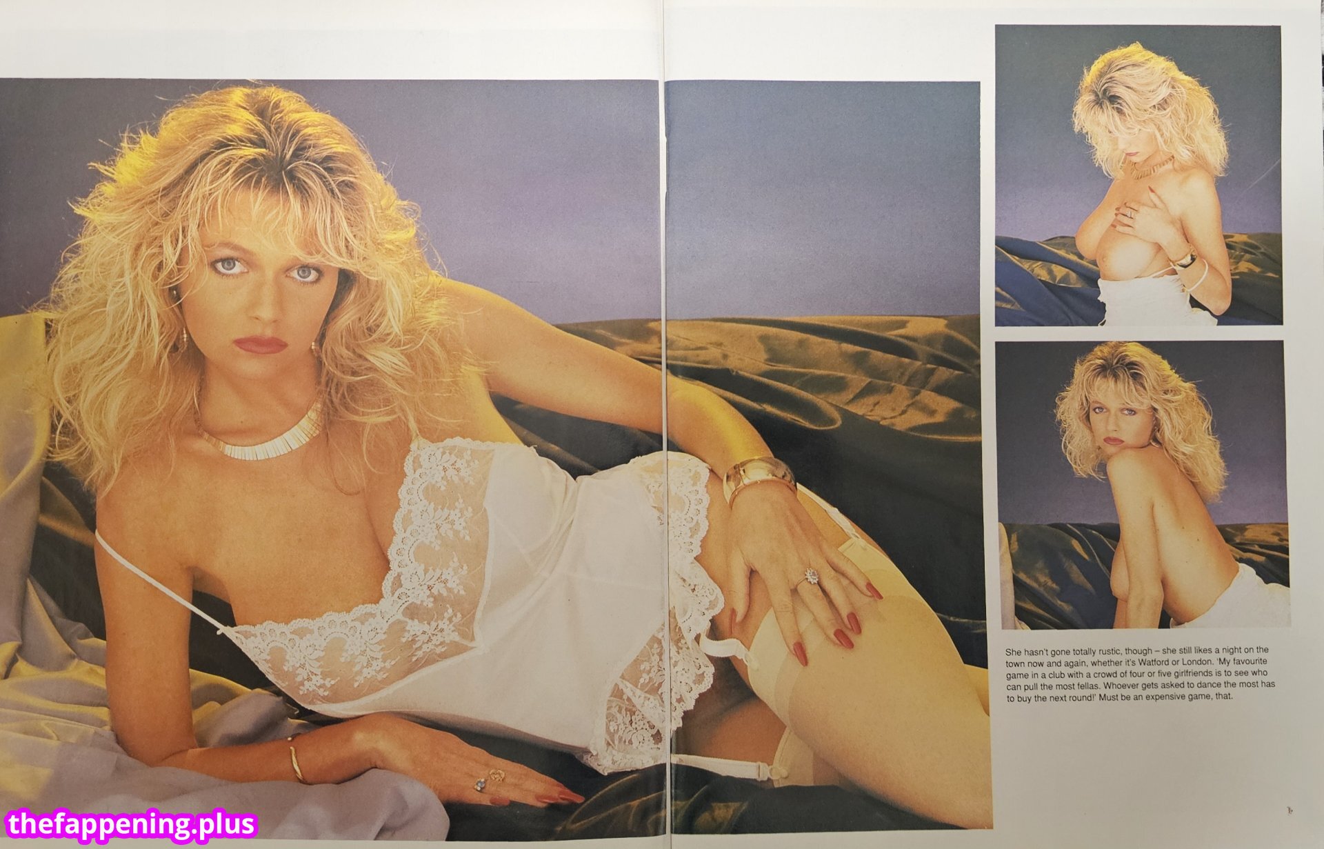 1980'S & Early 90'S Page 3 Girls / GlamourTeaJames / https: / mariawhittaker Naakte OnlyFans Foto #4