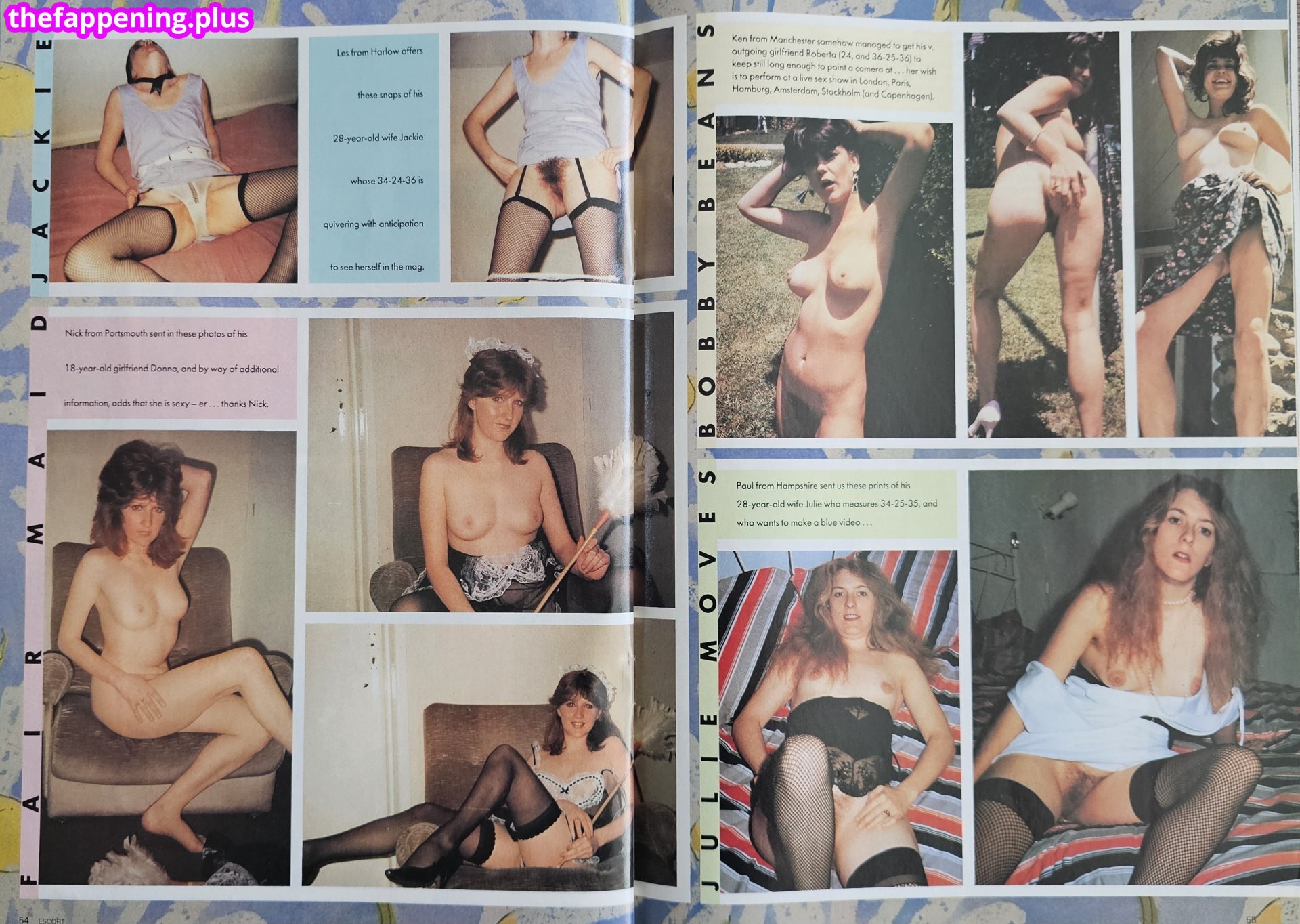 1980'S & Early 90'S Page 3 Girls / GlamourTeaJames / https: / mariawhittaker Meztelen OnlyFans Fotó #755